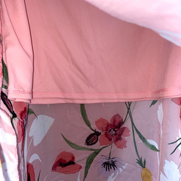 Leith Maxi Skirt Women Size Small Floral Flowy Pink NWT * - Picture 4 of 8